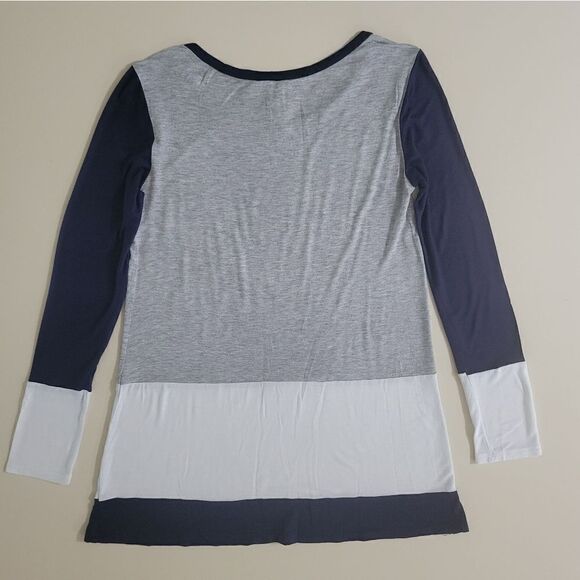 Brenda's Long Sleeve Colorblock Tunic Top - Picture 9 of 9
